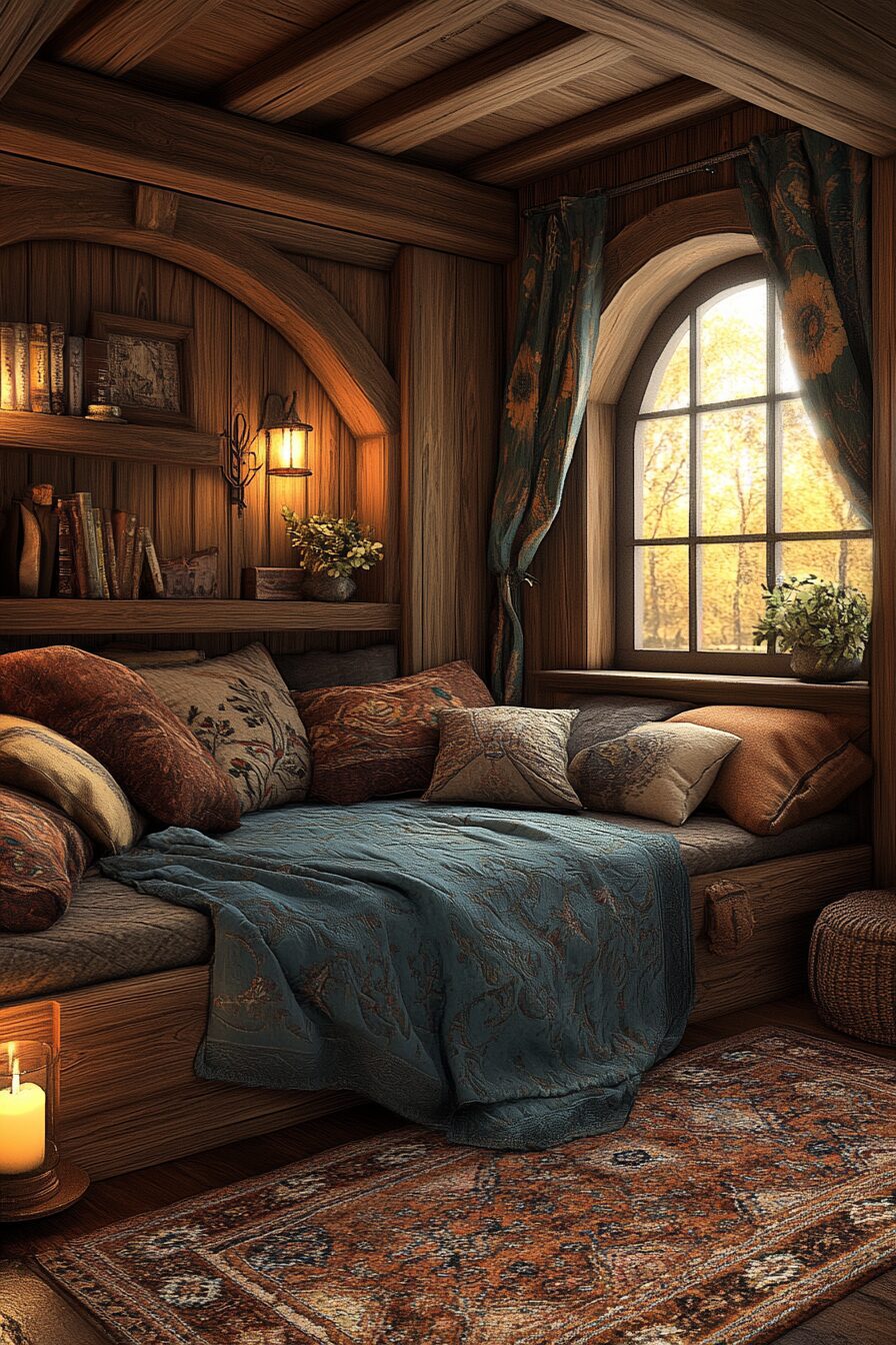 29 Little Cabin Bedroom Ideas for the Ultimate Cozy Escape 26 little cabin bedroom