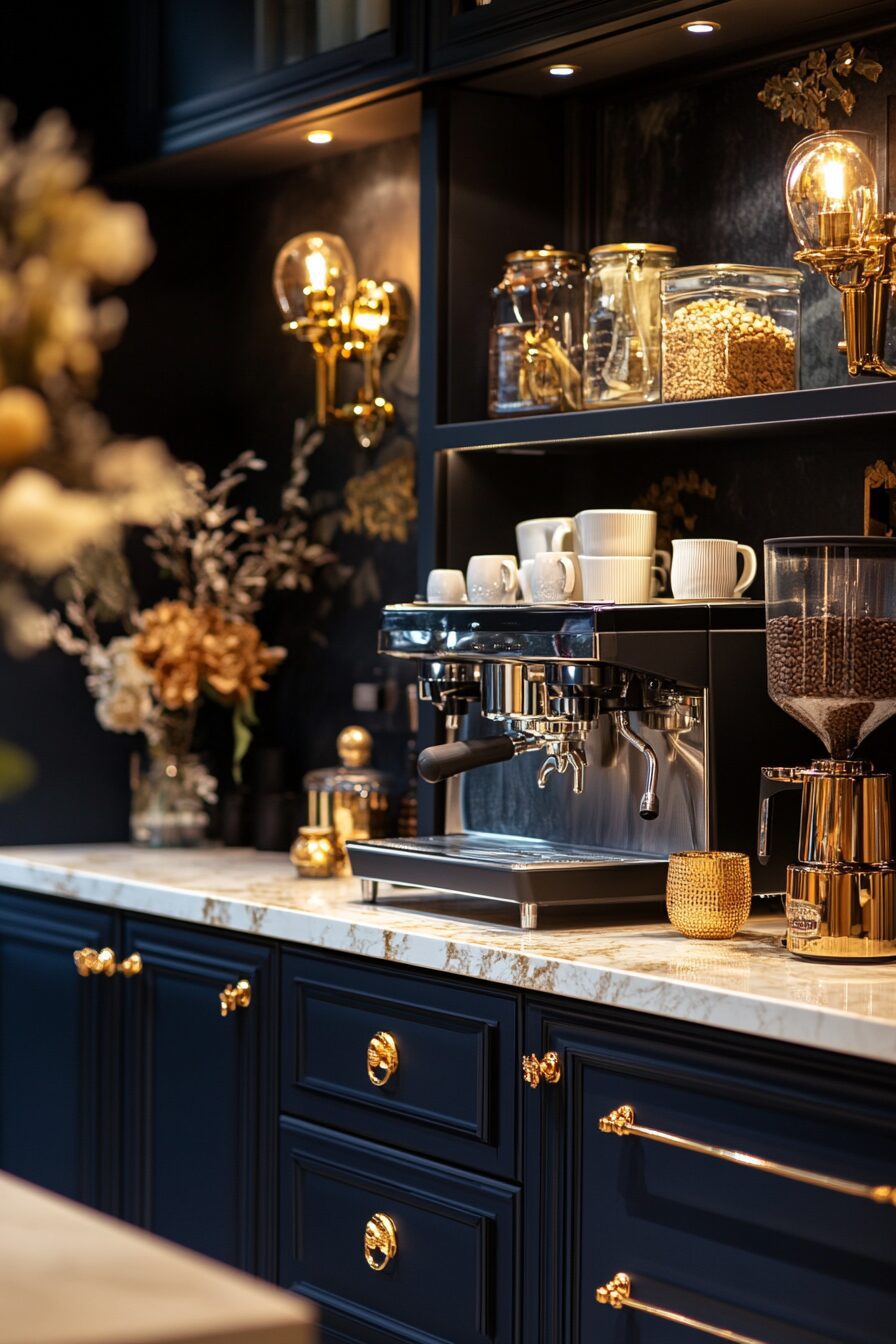 29 Coffee Bar Ideas to Upgrade Your Morning Routine 26 coffee bar ideas
