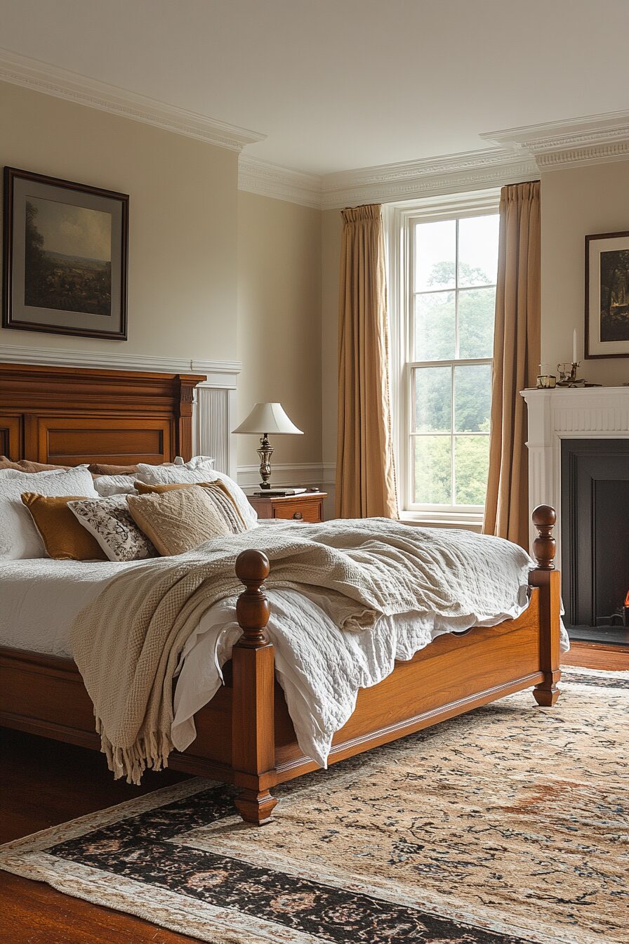 29 Antique Bedroom Ideas That Blend Vintage and Modern Elements 26 antique bedroom ideas