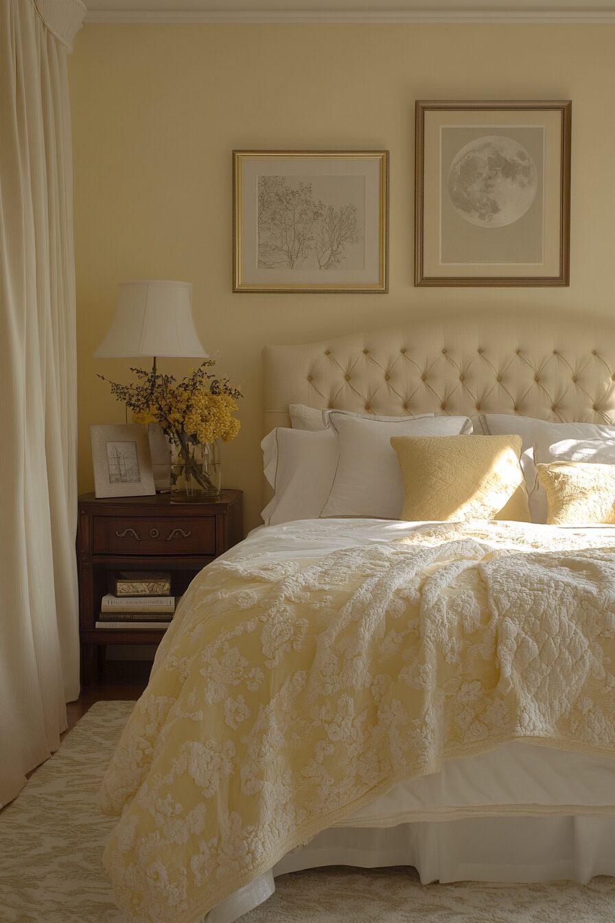29 Yellow Fantasy Bedroom Ideas to Transform Your Room Into a Happy Haven 26 yellow fantasy bedroom ideas