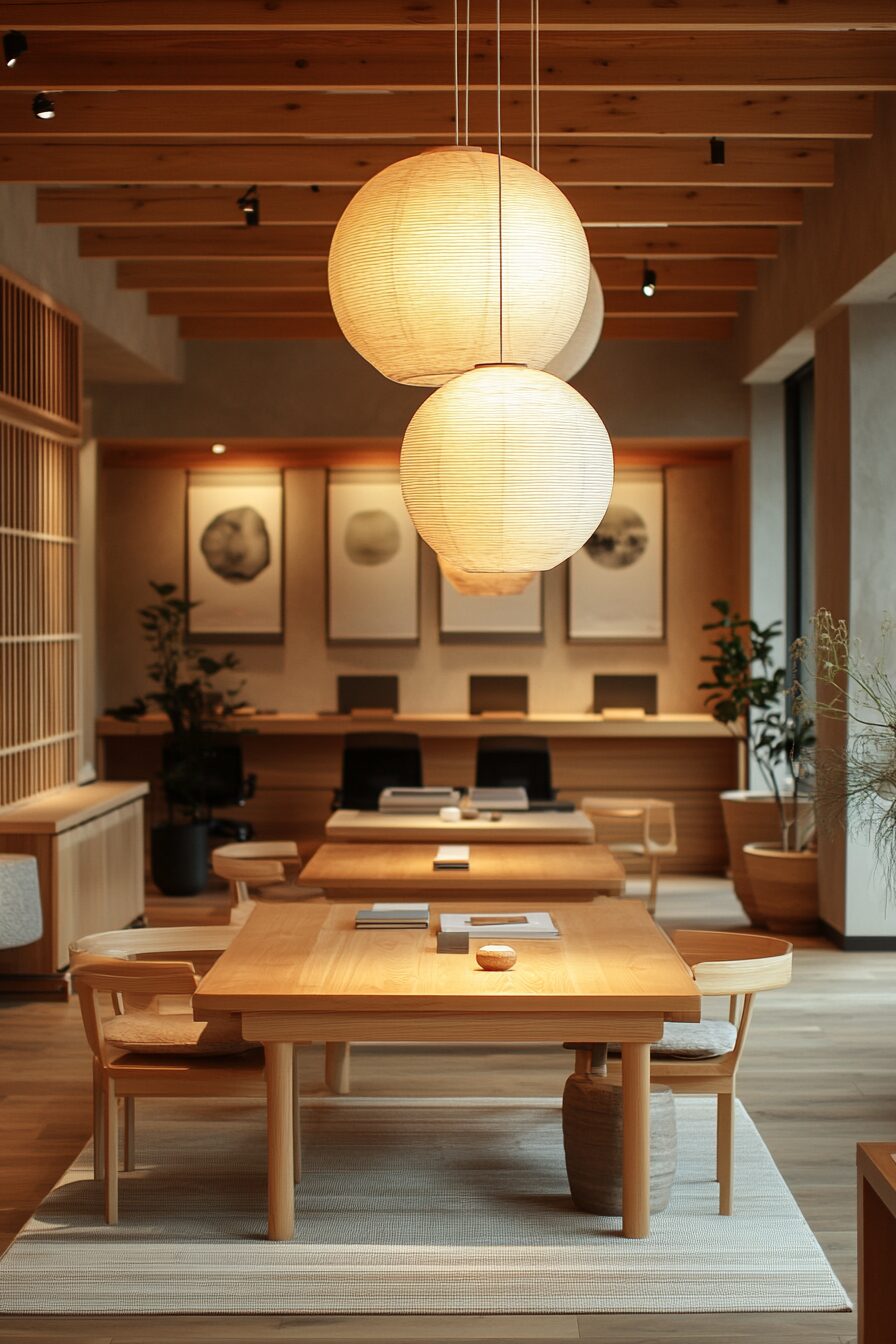 29 Wabi Sabi Office Ideas for a Timeless and Thoughtful Workspace Design 27 wabi sabi office