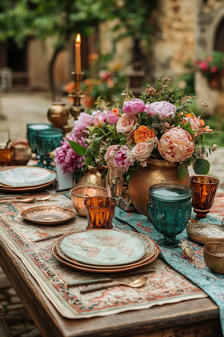 29 Boho Wedding Table Decorations for a Celebration Full of Charm and Style 27 boho wedding table decorations
