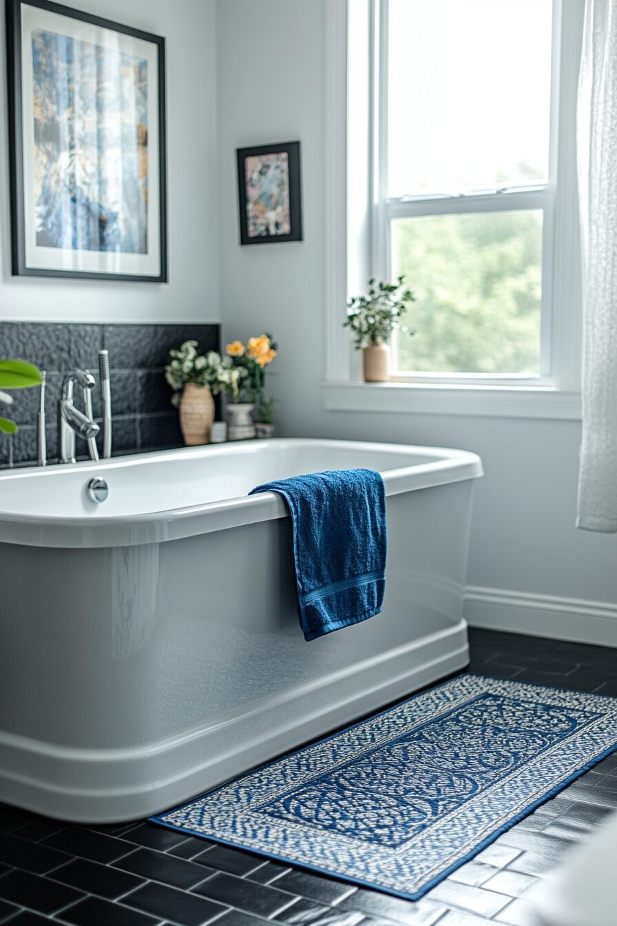 29 Blue Bathroom Decor Ideas to Create a Calm and Serene Space 27 blue bathroom decor ideas