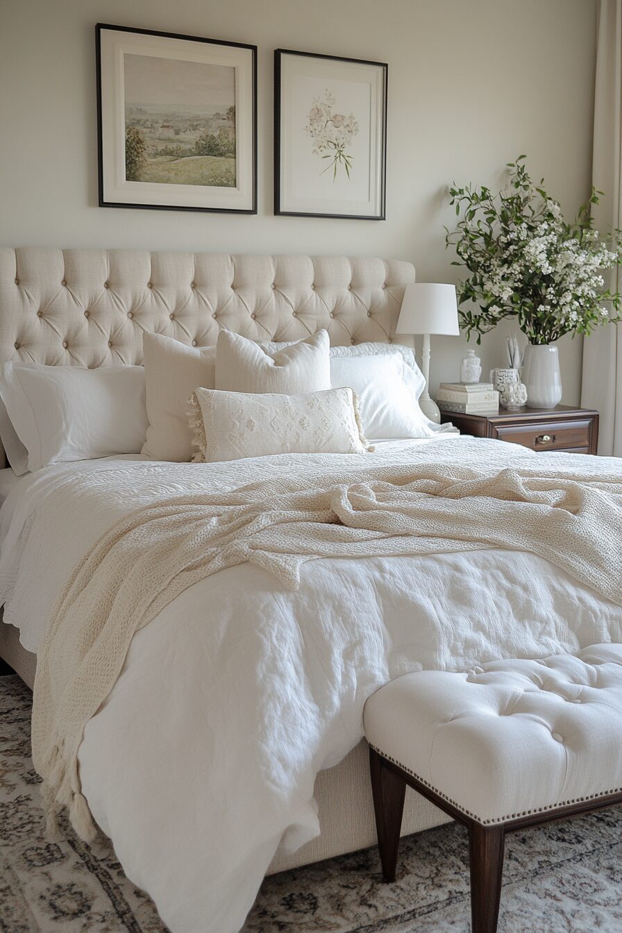 29 White Fantasy Bedroom Ideas to Bring Light and Magic to Your Space 28 white fantasy bedroom ideas