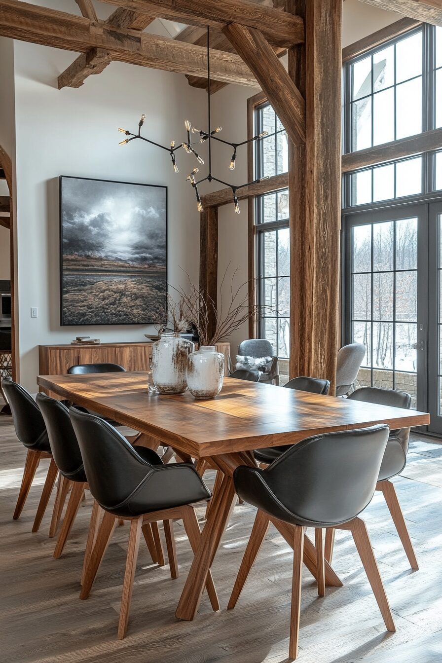 29 Barndominium Dining Room Ideas for Hosting in Style 29 barndominium dining room