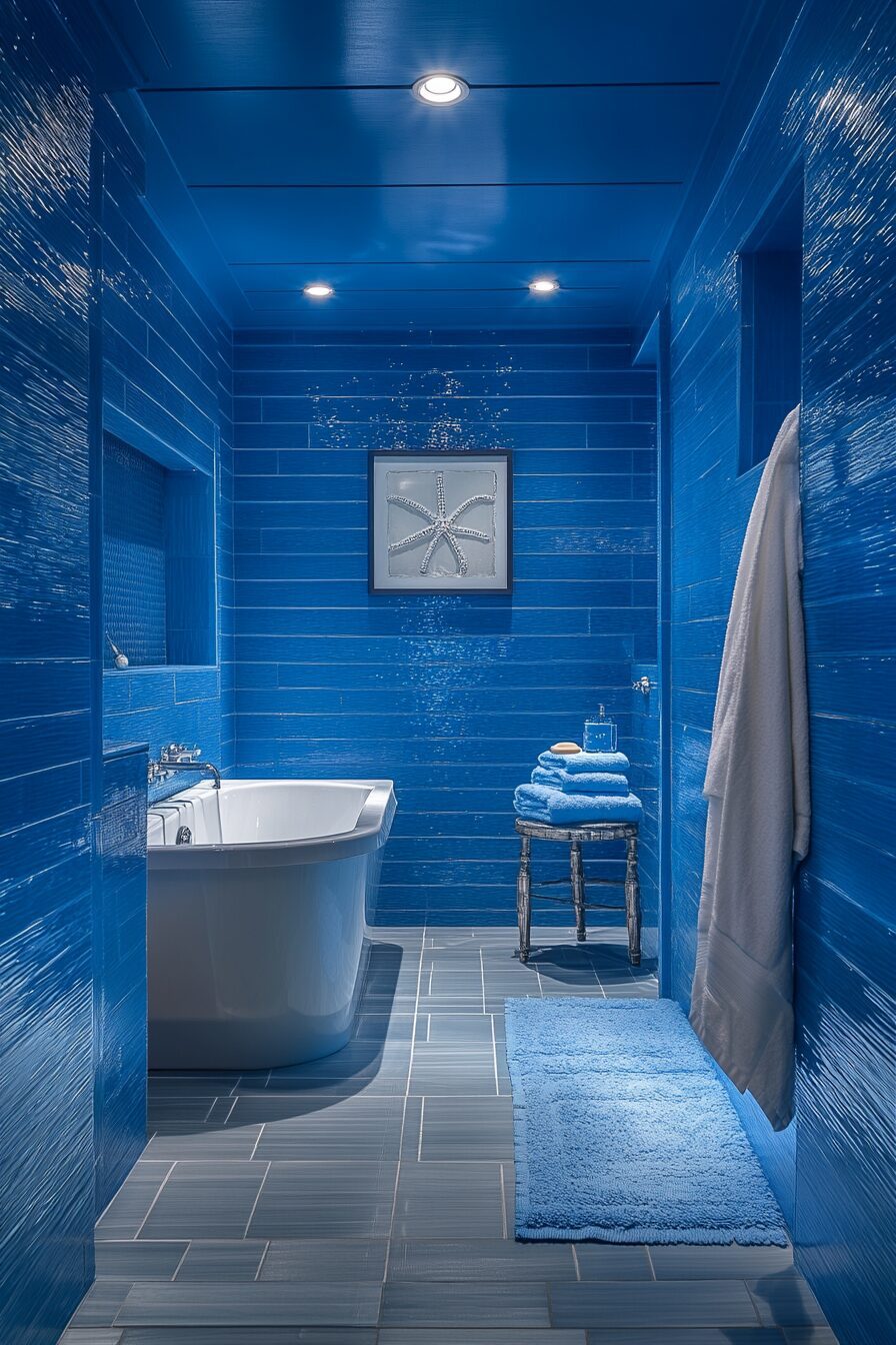 29 Blue Bathroom Decor Ideas to Create a Calm and Serene Space 29 blue bathroom decor ideas