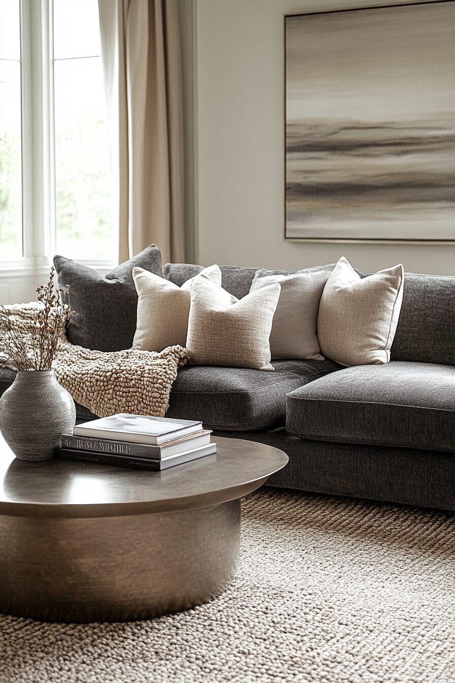 29 Charcoal Couch Living Room Ideas for a Unique and Balanced Interior 29 Charcoal couch living room
