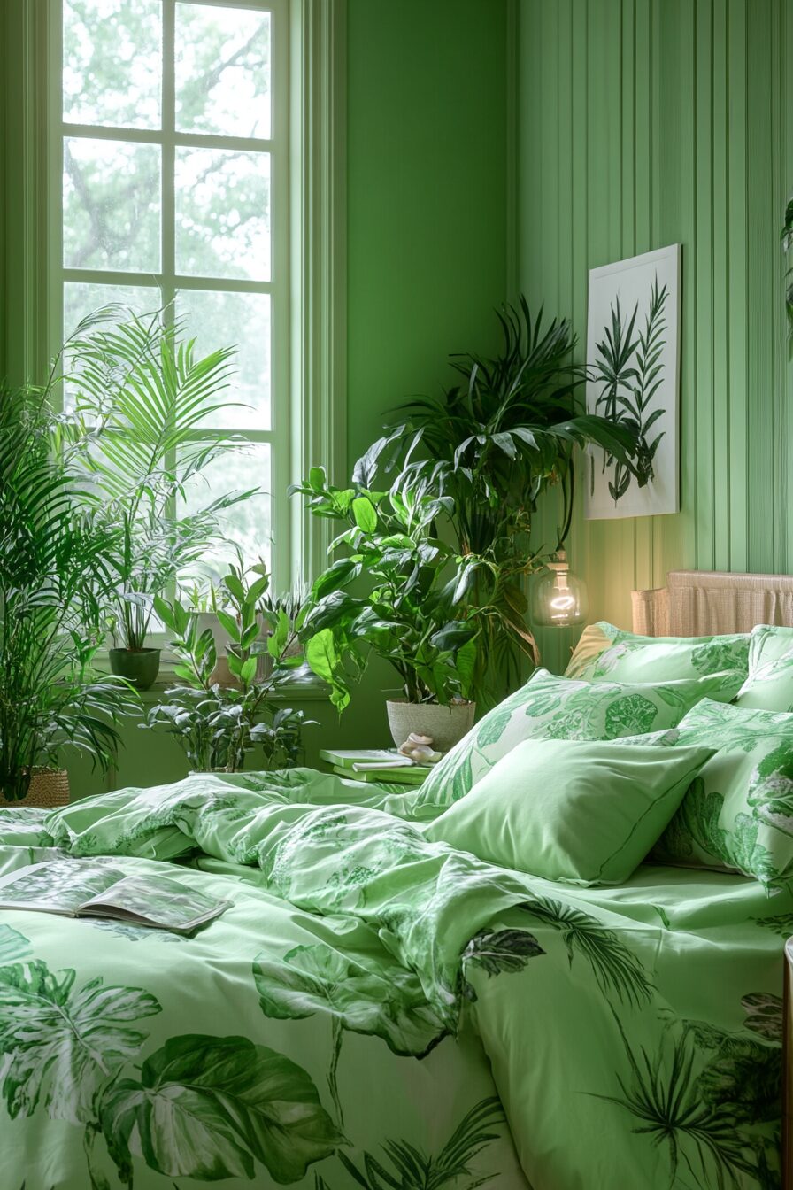 29 Green Fantasy Bedroom Ideas for a Cozy and Verdant Ambiance 3 green fantasy bedroom ideas