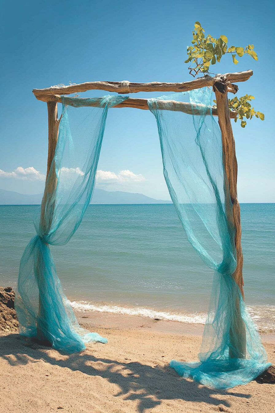 29 Boho Wedding Arch Ideas to Create a Stunning Ceremony Backdrop 3 boho wedding arch