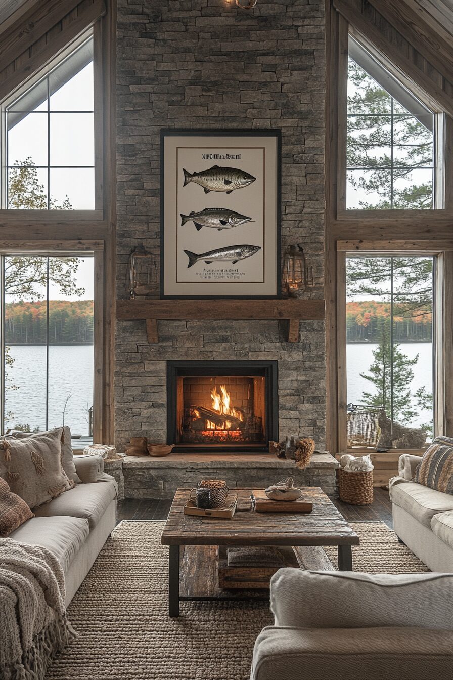 29 Small Fishing Cabin Interior Ideas to Inspire Your Dream Fishing Retreat 3 small fishing cabin interior
