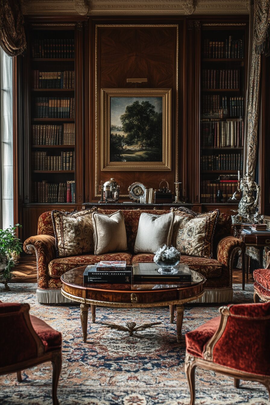 29 Antique Living Room Ideas for a Vintage-Inspired Home Makeover 3 antique living room