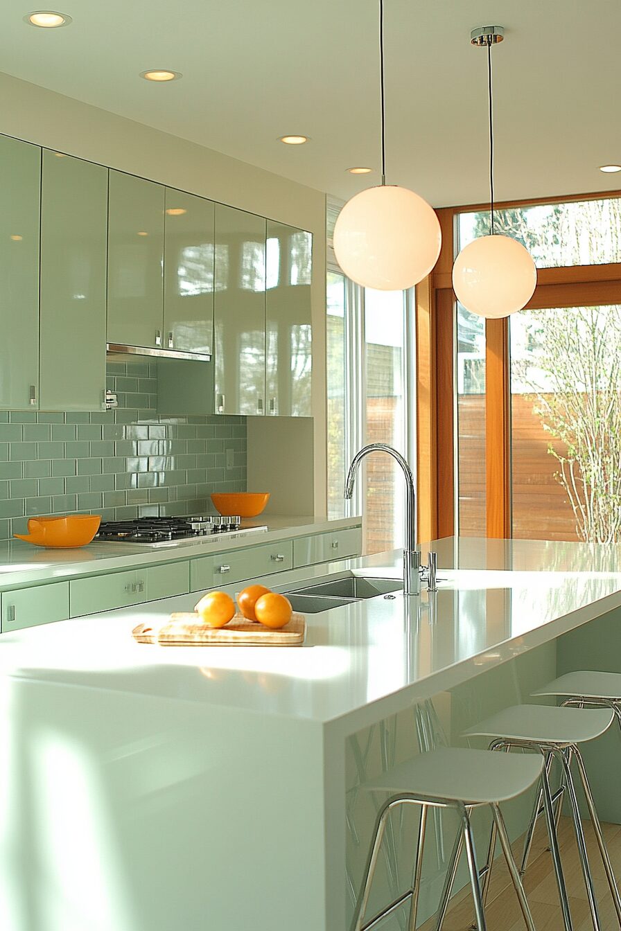 29 Sage Green Kitchen Ideas to Transform Your Kitchen with Subtle Color 3 sage green kitchen