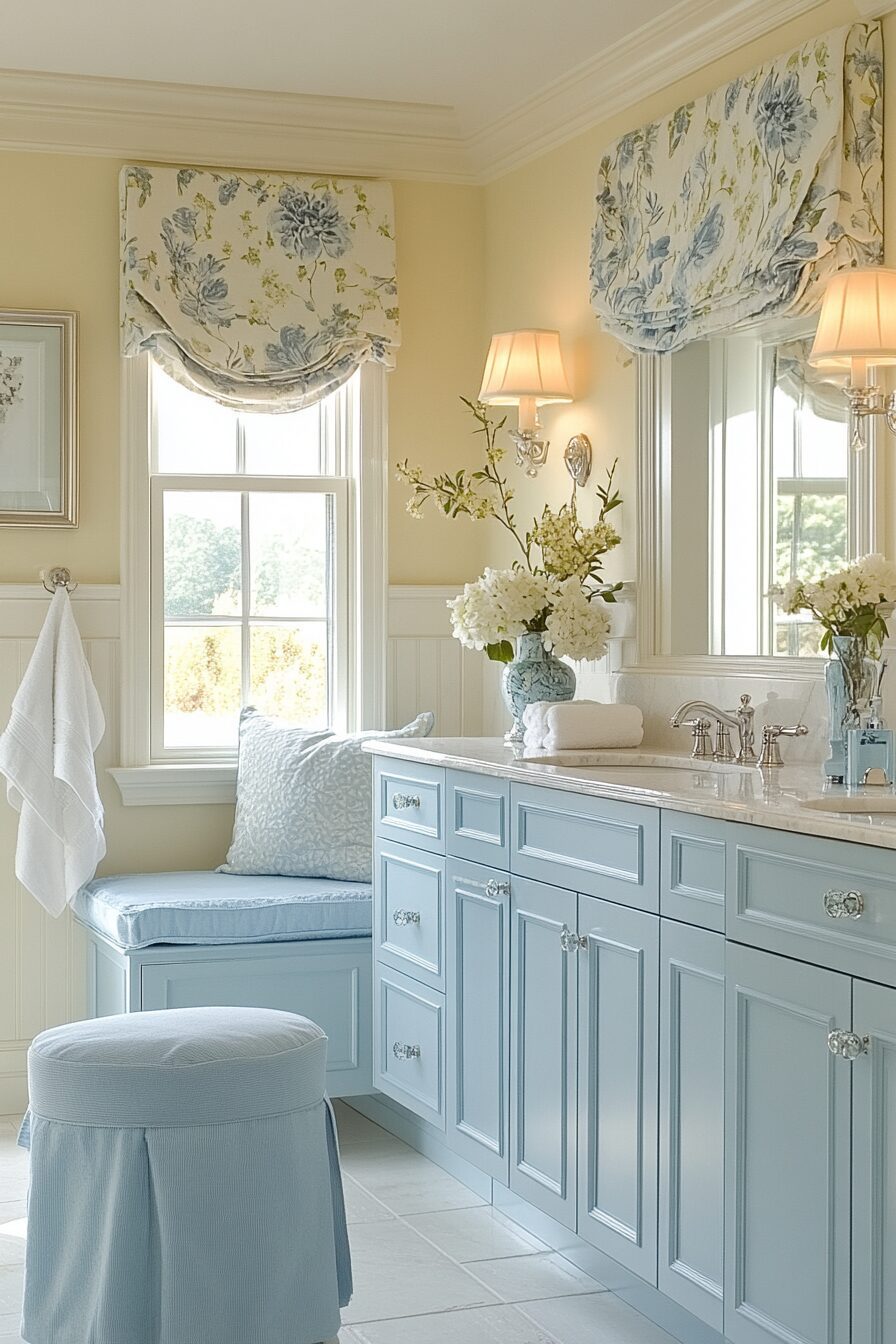 29 Yellow and Blue Bathroom Ideas That Blend Warmth and Coolness 3 yellow and blue bathroom ideas
