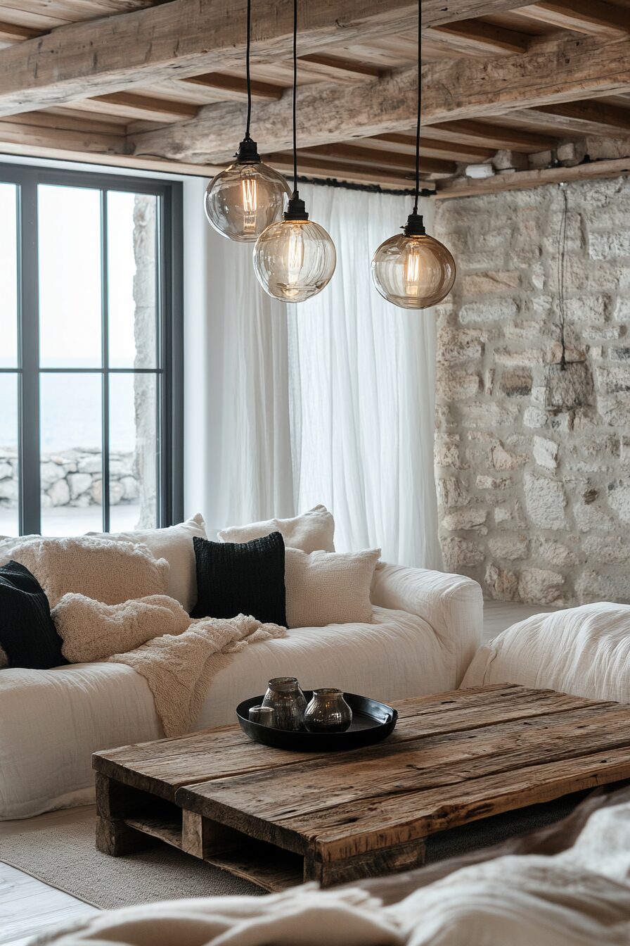 29 Rustic Modern Living Room Ideas for a Unique and Balanced Design 4 rustic modern living room