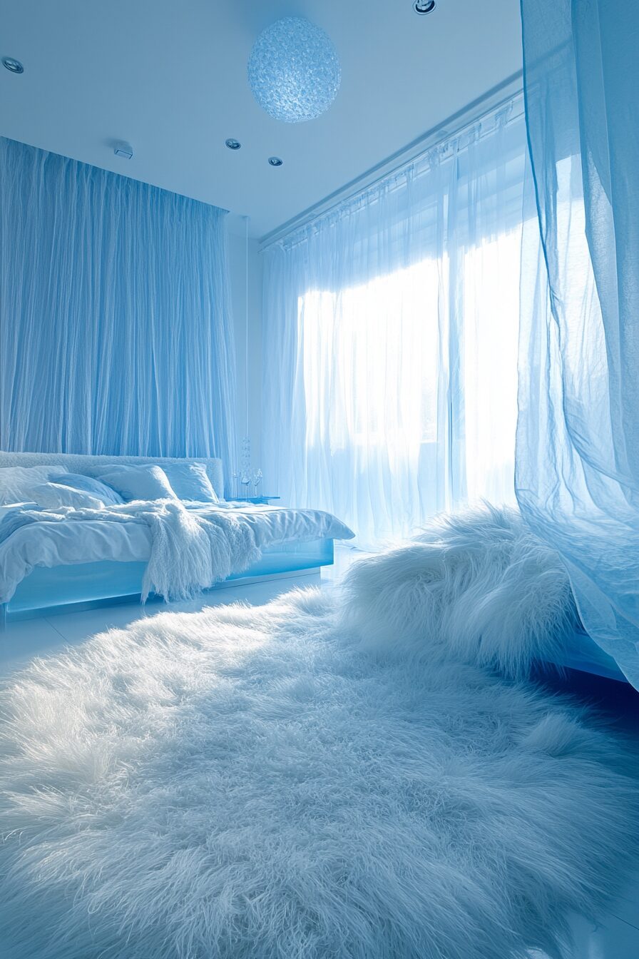 29 Blue Fantasy Bedroom Ideas to Bring Your Dream Room to Life 4 blue fantasy bedroom ideas