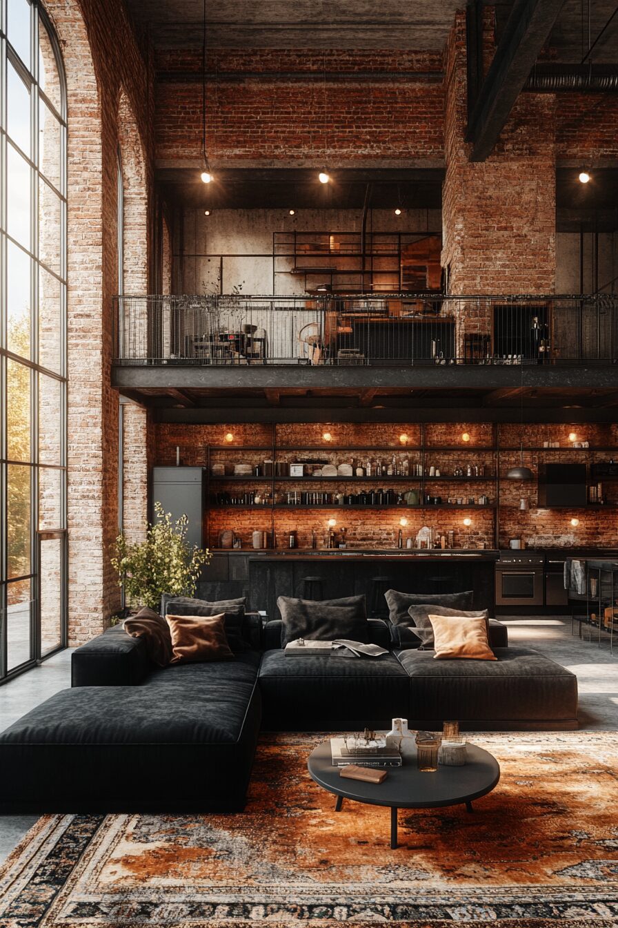 29 Black Couch Living Room Ideas for Adding Depth and Character to Your Space 4 Black couch living room