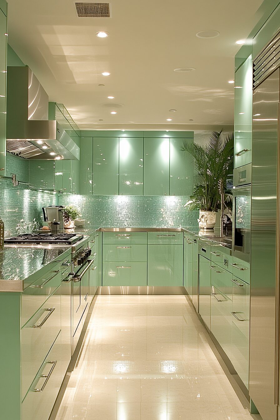 29 Sage Green Kitchen Ideas to Transform Your Kitchen with Subtle Color 4 sage green kitchen