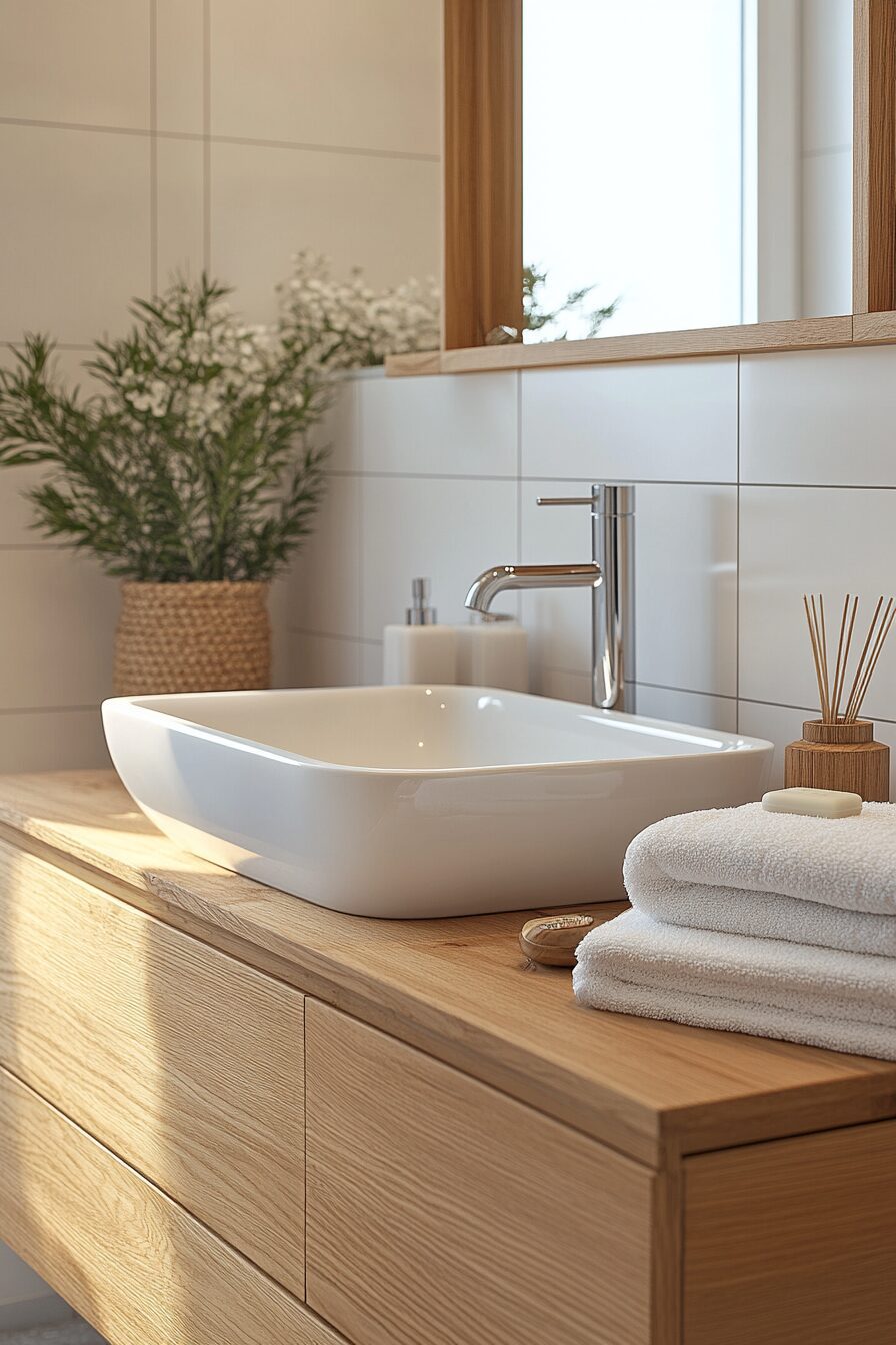 29 Apartment Bathroom Decor Ideas for Renters-Friendly Transformations 4 apartment bathroom decor ideas