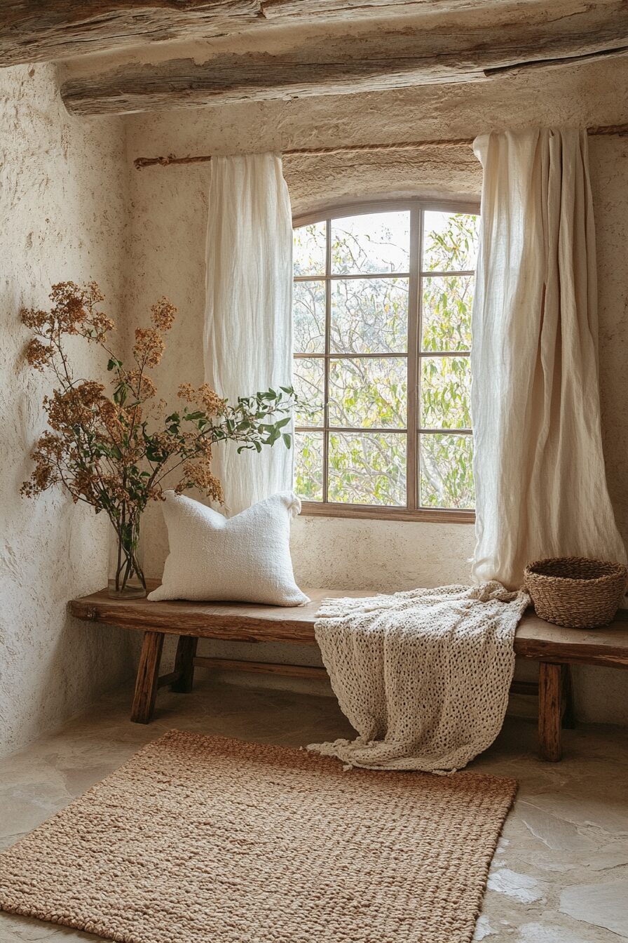 29 Wabi Sabi Entryway Ideas for a Timeless and Authentic First Impression 4 wabi sabi entryway