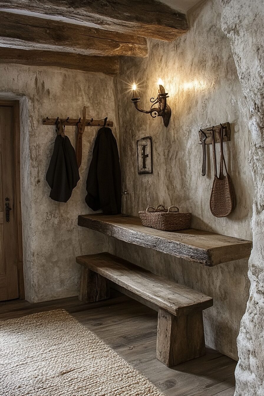 29 Wabi Sabi Entryway Ideas for a Timeless and Authentic First Impression 5 wabi sabi entryway