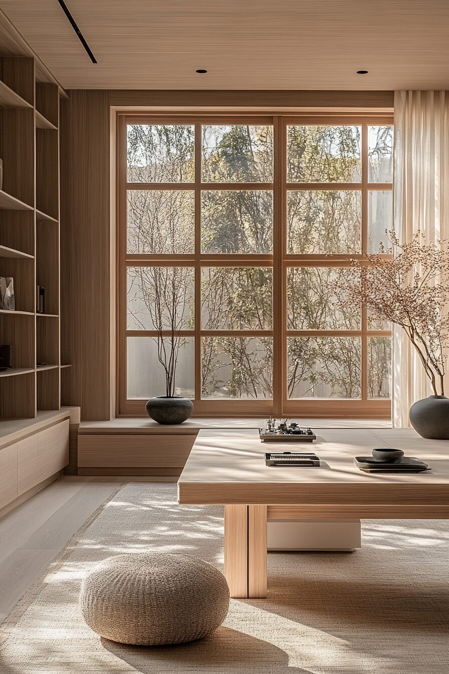 29 Wabi Sabi Office Ideas for a Timeless and Thoughtful Workspace Design 6 wabi sabi office