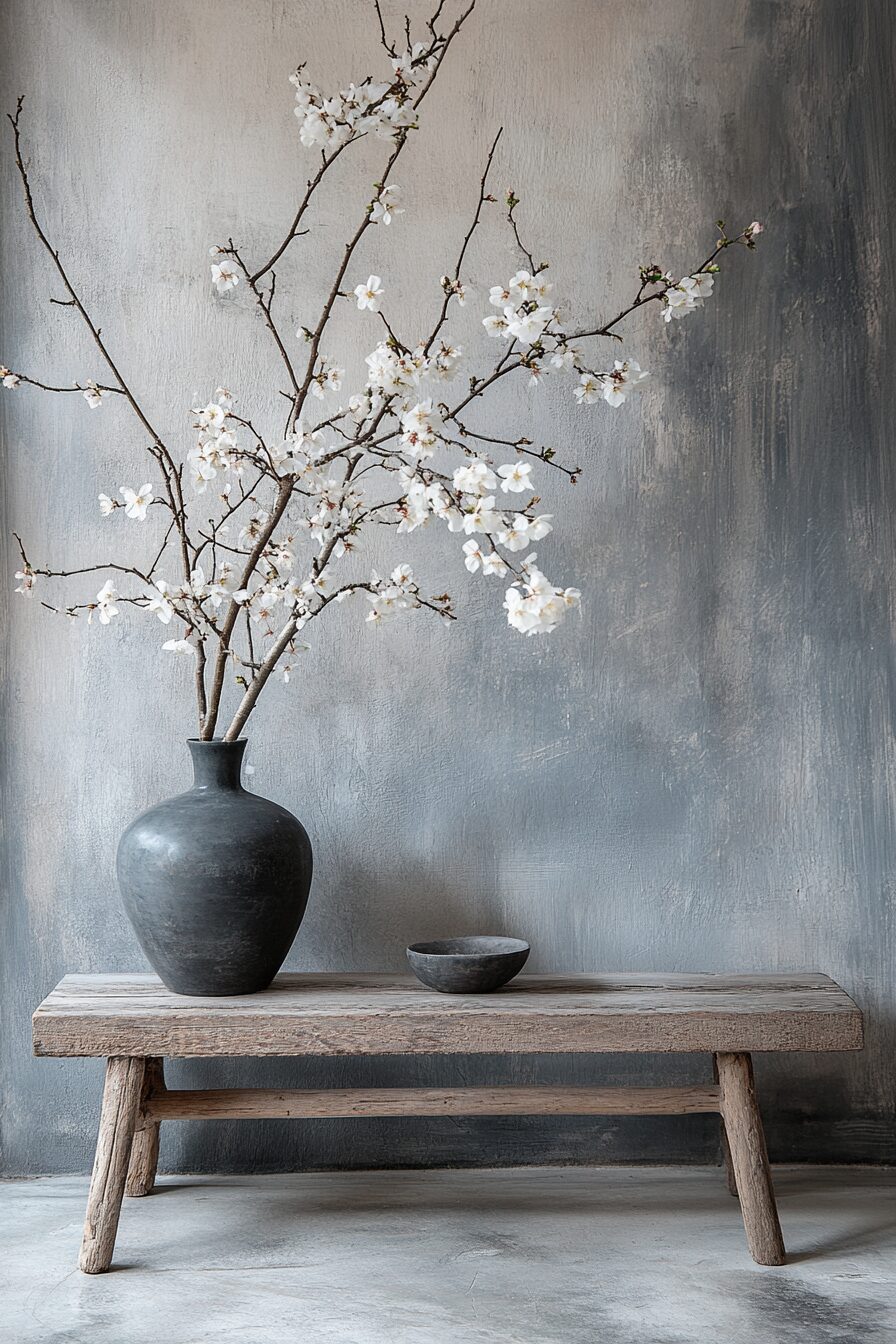 29 Wabi Sabi Entryway Ideas for a Timeless and Authentic First Impression 6 wabi sabi entryway