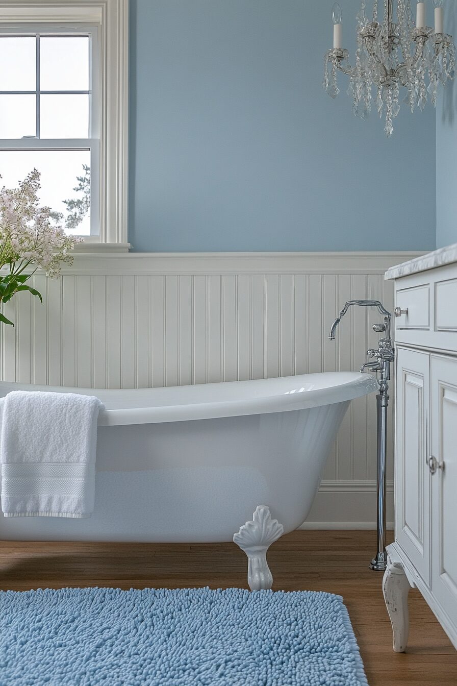 29 Blue Bathroom Decor Ideas to Create a Calm and Serene Space 6 blue bathroom decor ideas