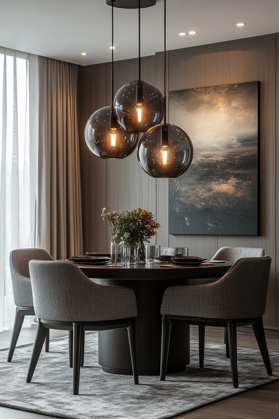 29 Wabi Sabi Dining Room Ideas to Incorporate Organic Materials and Soft Tones 7 wabi sabi dining room