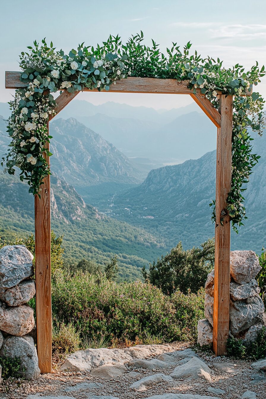 29 Boho Wedding Arch Ideas to Create a Stunning Ceremony Backdrop 7 boho wedding arch