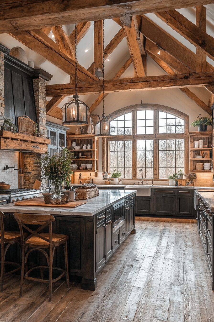 29 Barndominium Kitchen Ideas for a Timeless Farmhouse Look 7 barndominium kitchen