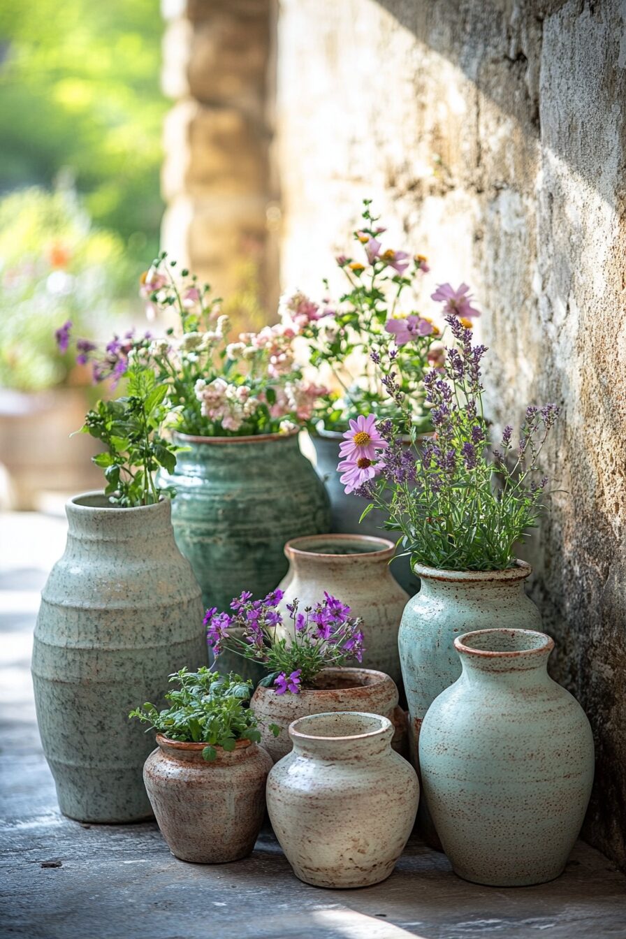 29 Vintage Garden Decor Ideas for Blending Nostalgia with Natural Beauty 8 vintage garden decor
