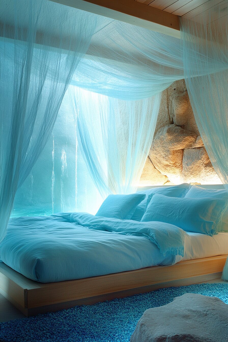 29 Blue Fantasy Bedroom Ideas to Bring Your Dream Room to Life 8 blue fantasy bedroom ideas
