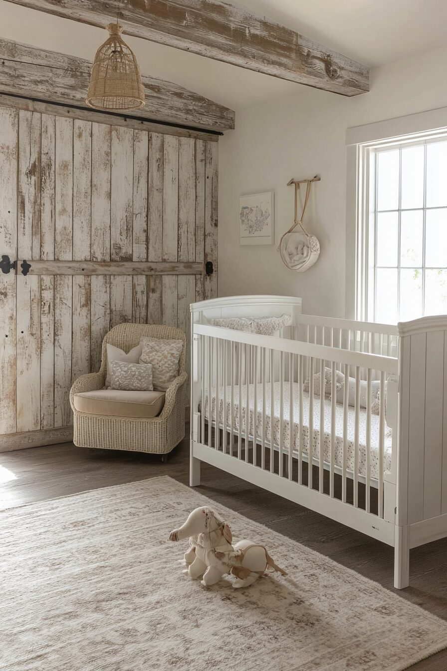 29 Barndominium Nursery Ideas for a Rustic Yet Modern Baby Room 8 barndominium nursery
