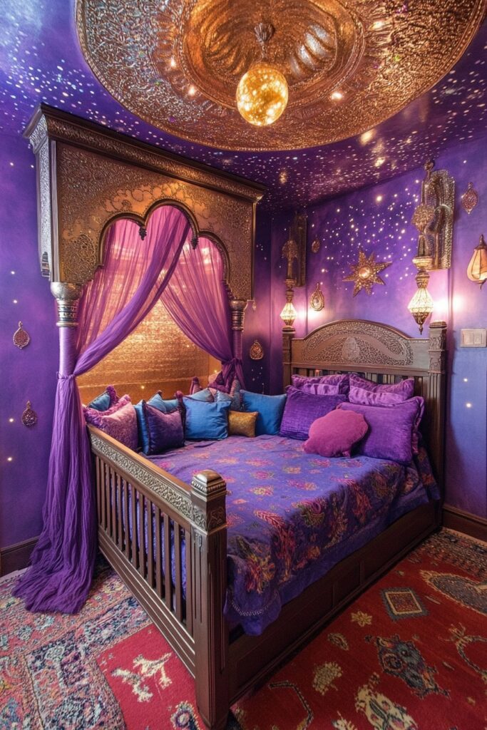 29 Disney Nursery Ideas to Celebrate Your Love of All Things Disney 18 Aladdin’s Magical Oasis