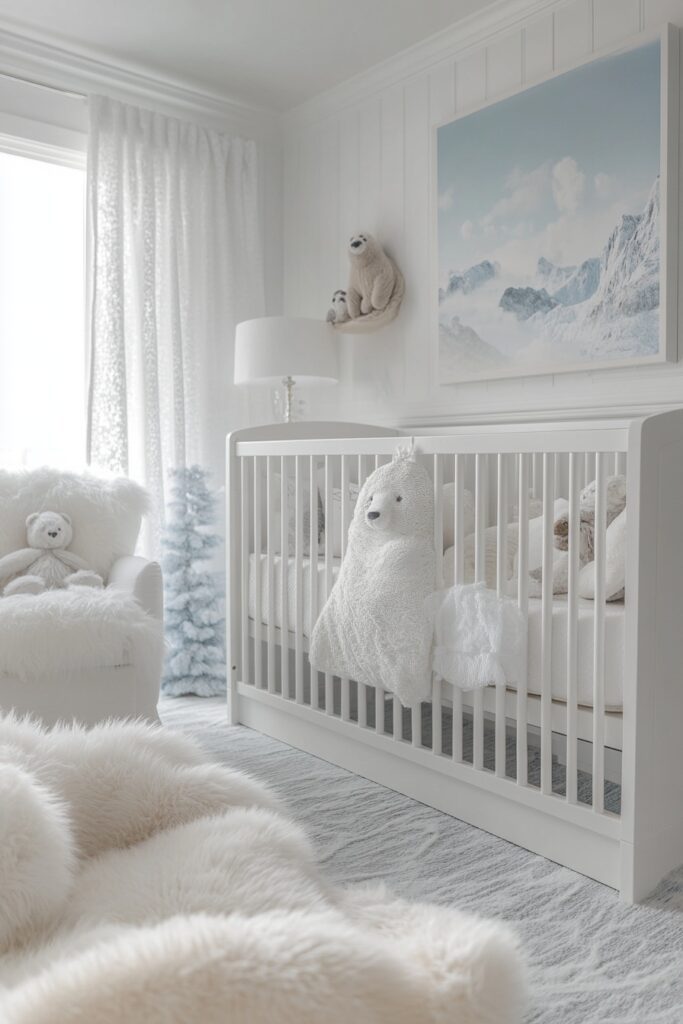 29 Ocean Nursery Ideas to Inspire Your Baby’s Love for the Ocean 22 Arctic Ice Baby Room