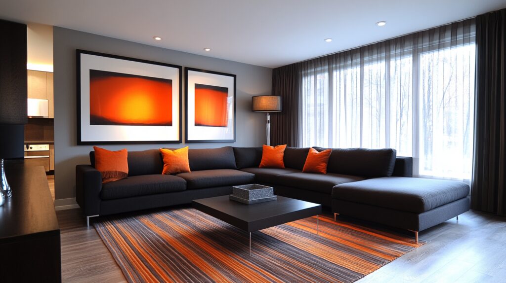 29 Charcoal Couch Living Room Ideas for a Unique and Balanced Interior 5 Charcoal couch living room