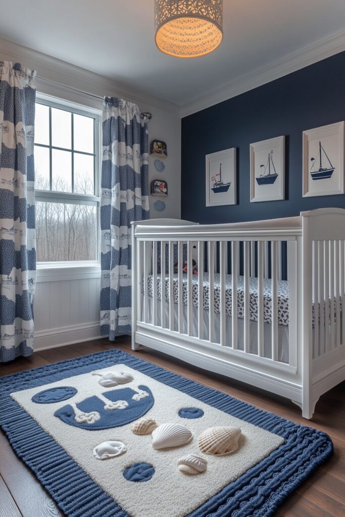 29 Disney Nursery Ideas to Celebrate Your Love of All Things Disney 25 Donald Duck’s Nautical Nook