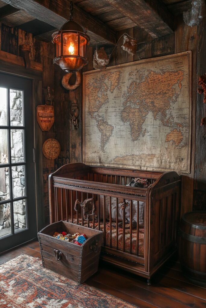 29 Disney Nursery Ideas to Celebrate Your Love of All Things Disney 10 Indiana Jones Adventure Nursery