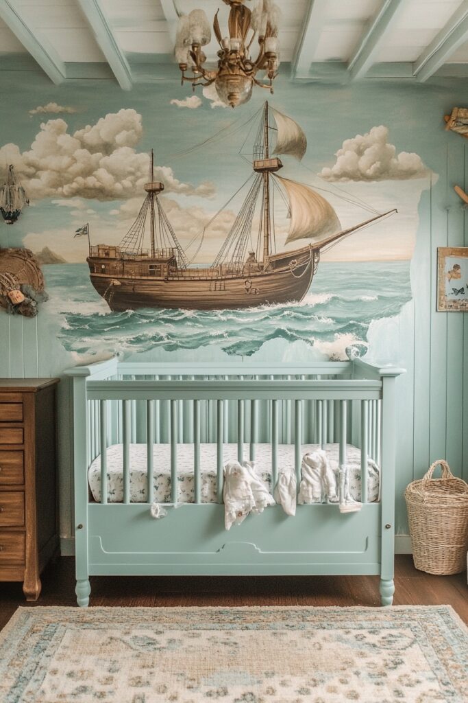 29 Disney Nursery Ideas to Celebrate Your Love of All Things Disney 14 Peter Pan’s Neverland Retreat
