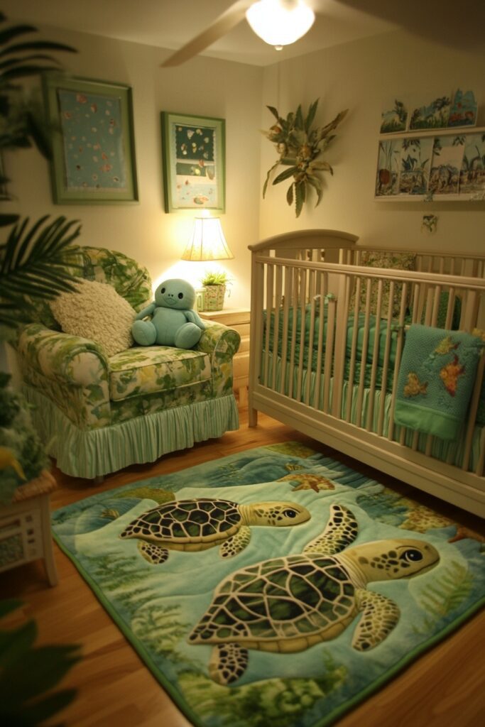 29 Ocean Nursery Ideas to Inspire Your Baby’s Love for the Ocean 20 Sea Turtle Dream Nursery