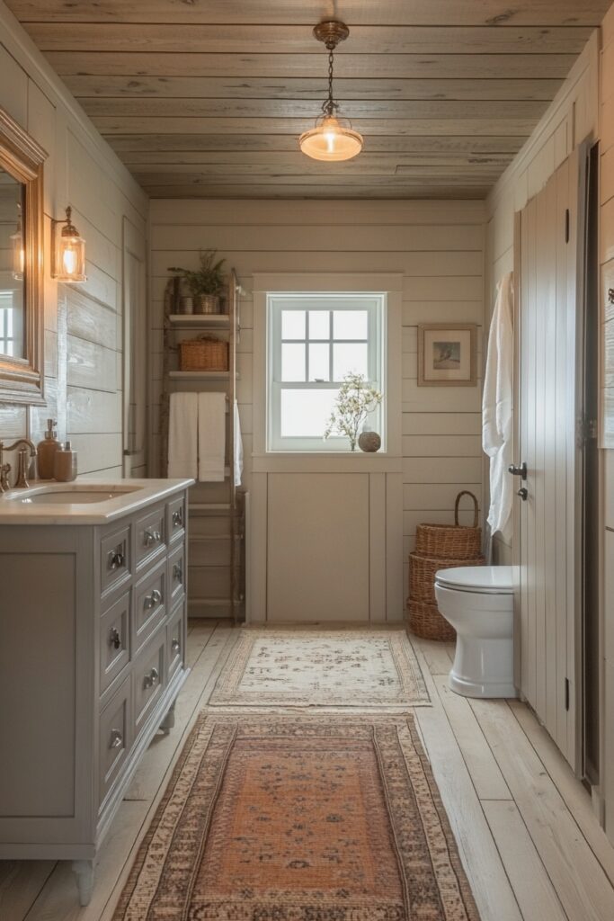 29 Farmhouse Style Bathroom Ideas for a Functional and Stylish Design 13 farmhouse style bathroom