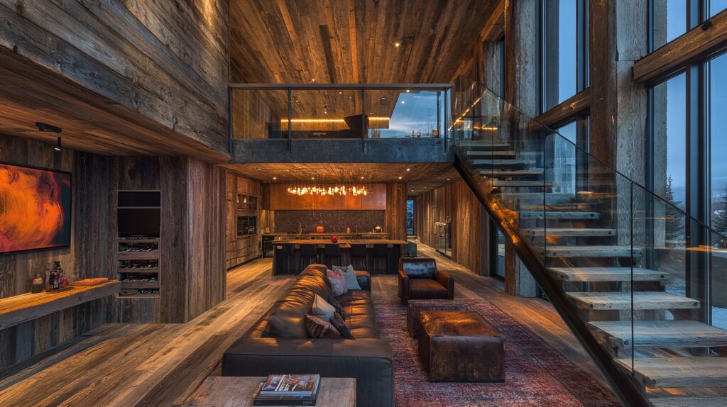 29 Small Cabin Interior with Loft Ideas for the Ultimate Cozy Escape 5 small cabin interior with loft