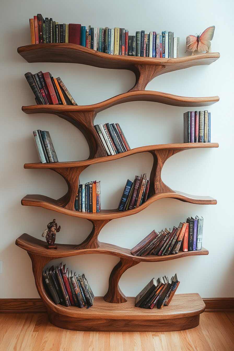 29 Bookshelf Ideas to Turn Your Bookshelves into Stunning Focal Points 1 bookshelf ideas