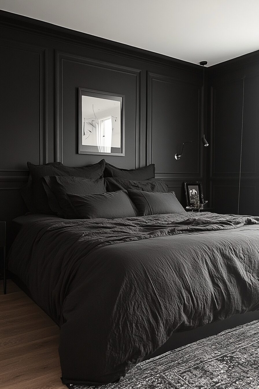 29 Black Bedroom Ideas to Create a Calming and Elegant Bedroom Vibe 1 black bedroom