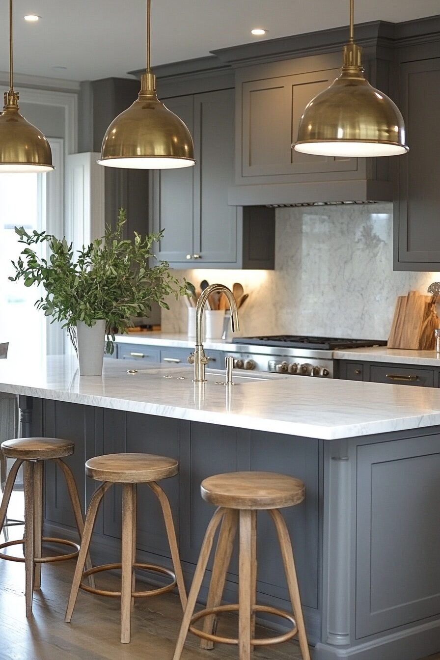 19 Gray Kitchen Cabinets for a Fresh and Inviting Look in Your Kitchen 1 gray kitchen cabinets