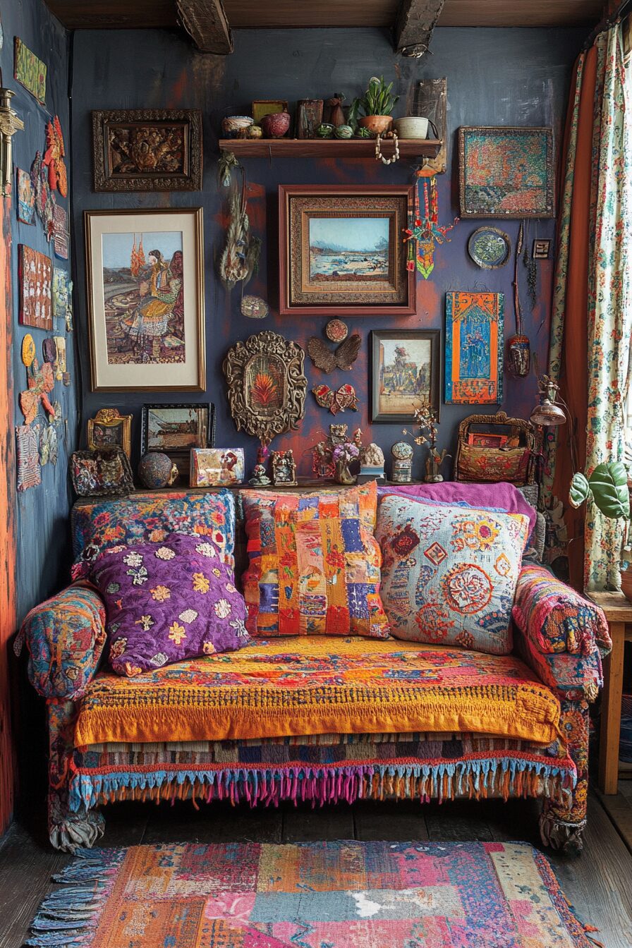 29 Eclectic Boho Bedroom Ideas That Embrace Vibrant Colors and Textures 10 Eclectic Boho Bedroom