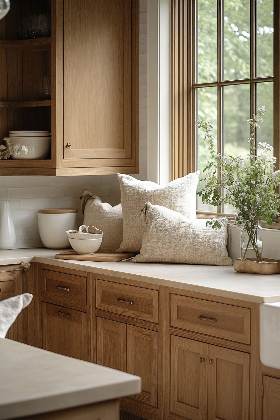 19 Brown Kitchen Cabinets for a Cozy and Timeless Kitchen Makeover 11 brown kitchen cabinets