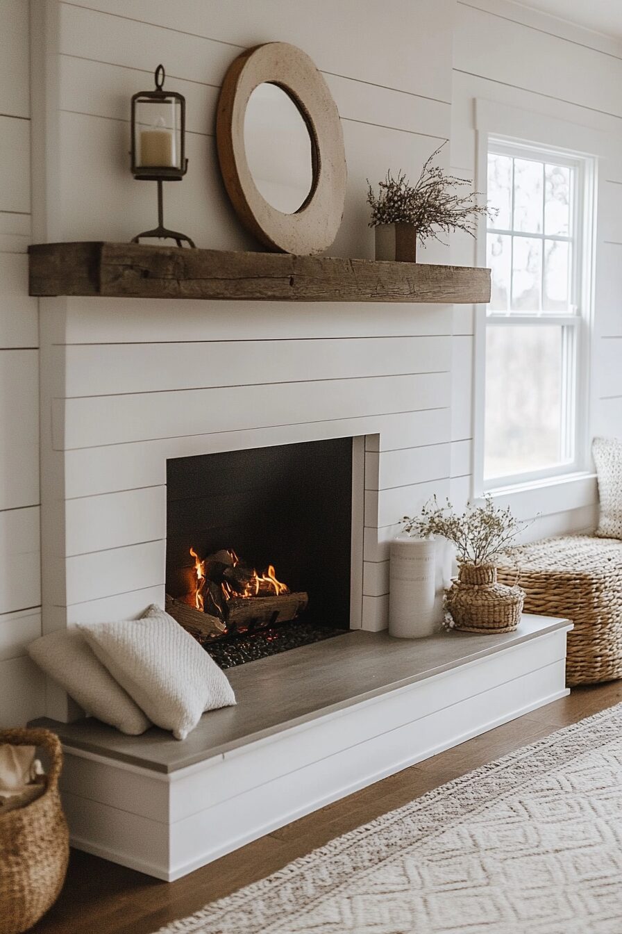29 Farmhouse Fireplace Ideas to Bring Classic Warmth and Style into Your Space 11 Farmhouse Fireplace