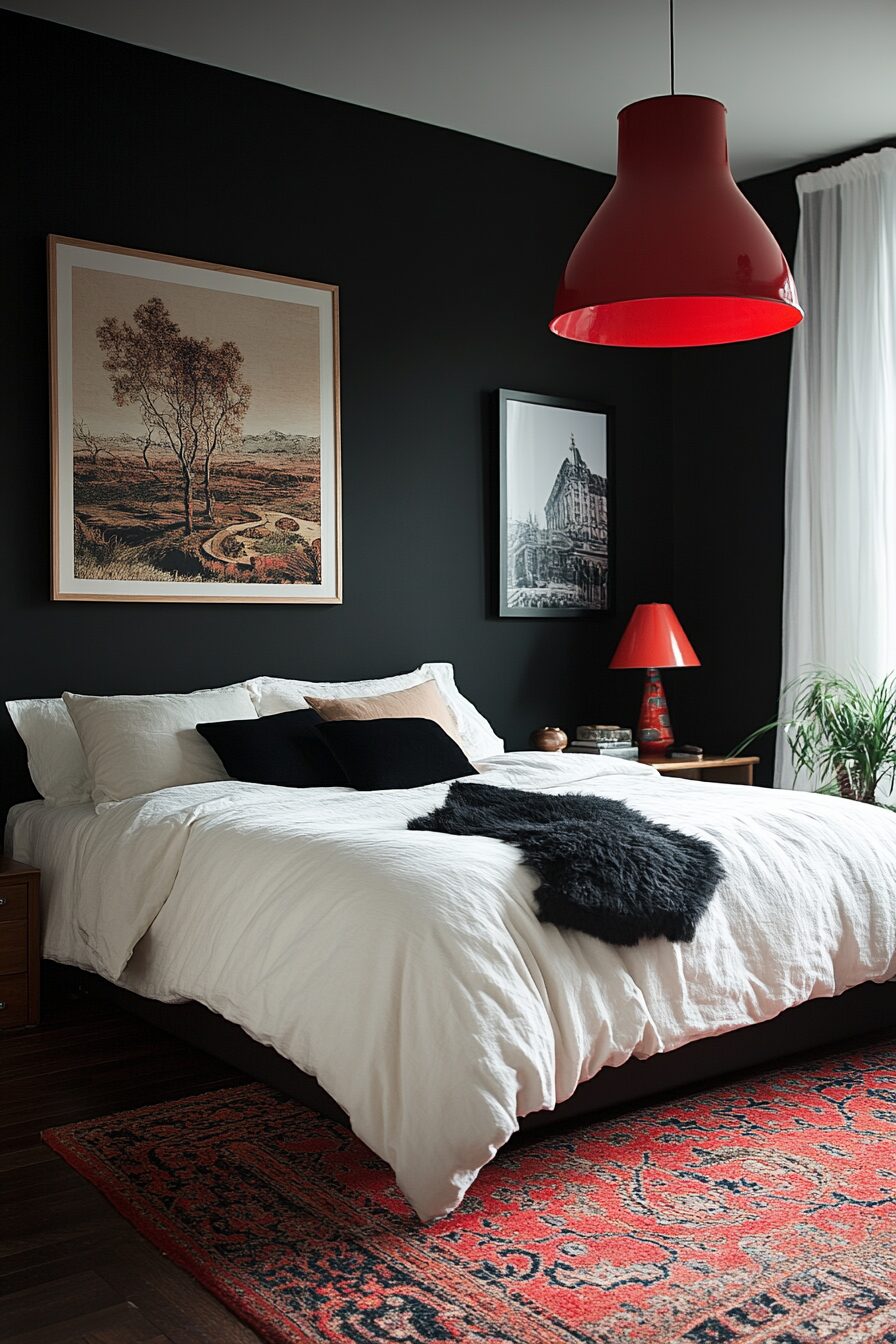 29 Black Bedroom Ideas to Create a Calming and Elegant Bedroom Vibe 11 black bedroom