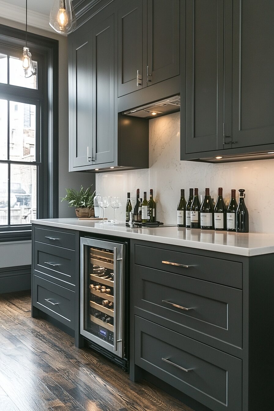19 Gray Kitchen Cabinets for a Fresh and Inviting Look in Your Kitchen 11 gray kitchen cabinets